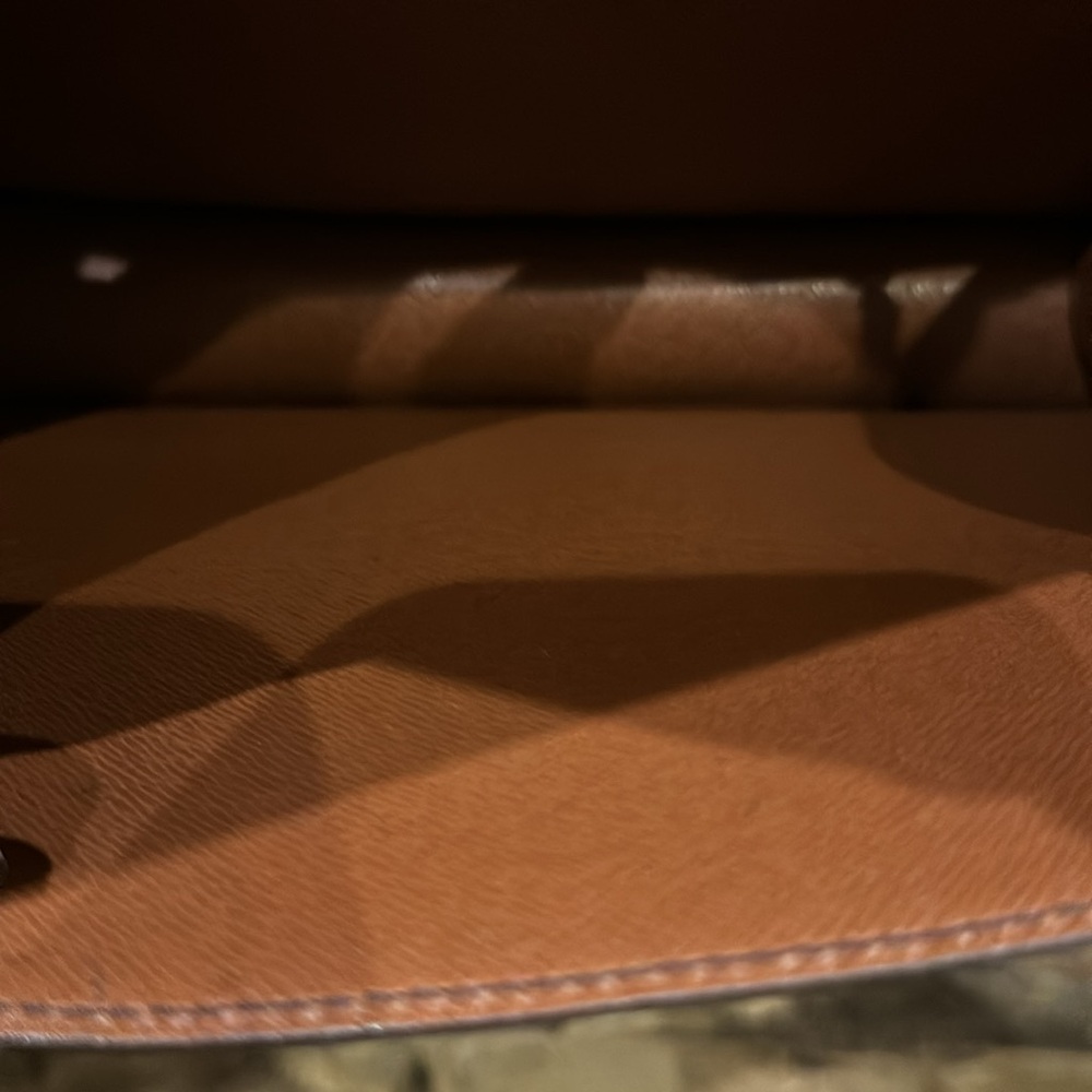 Louis Vuitton Monogram Canvas Top Handle Bag in Brown and Gold - Picture 3 of 15